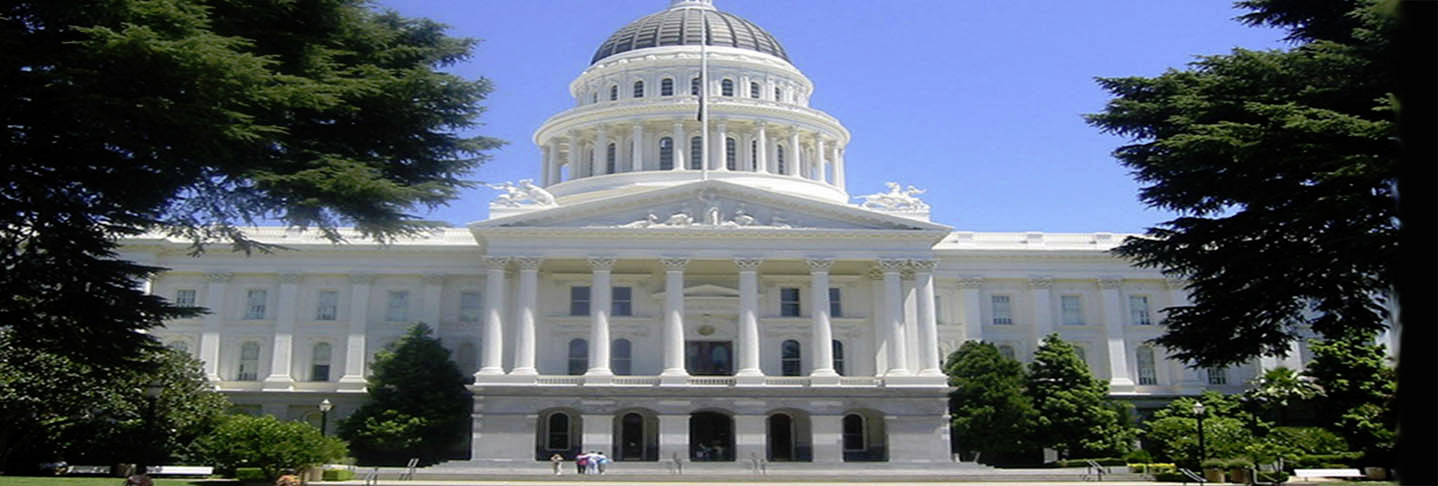 Image of the California state capitol.